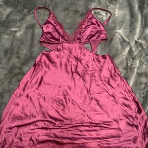 Small VICTORIA SECRET slip with cut out- NWOT- never worn